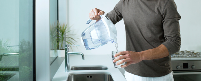 Filtered water pitcher