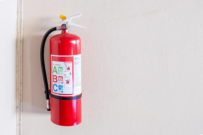 Portable fire extinguisher