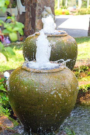 DIY Water Feature for Yard